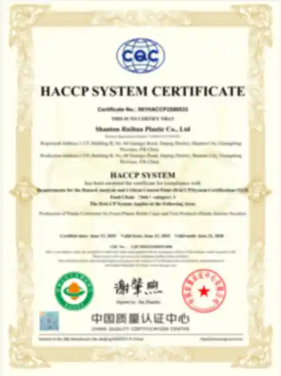 HACCP protected credential preview