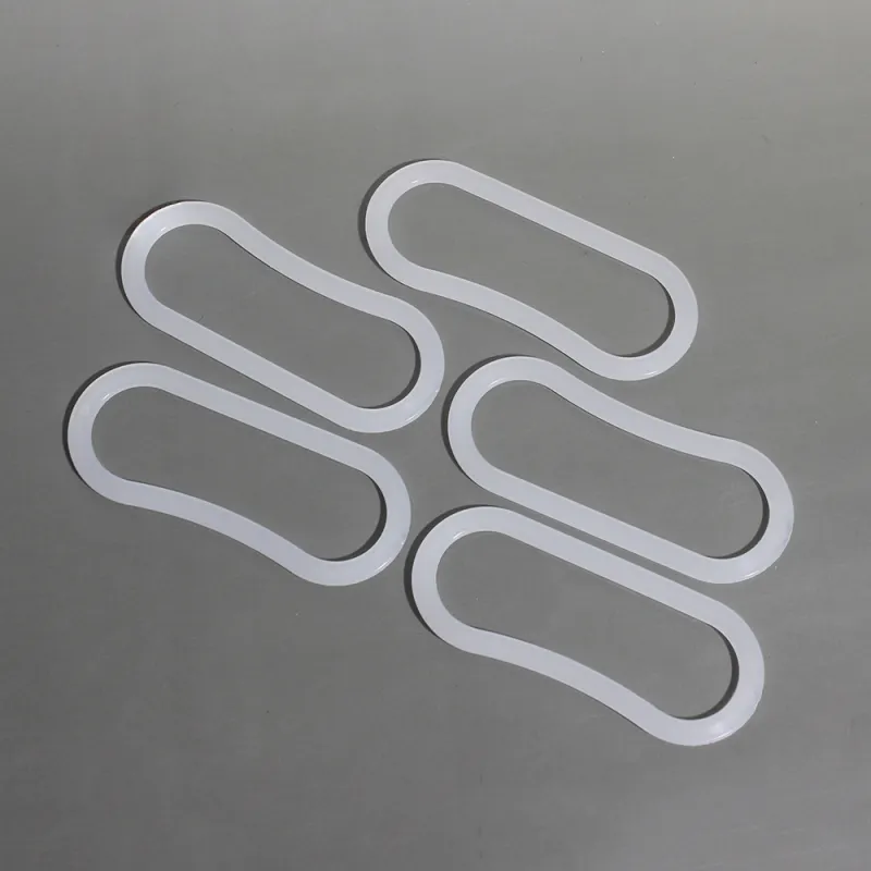 Food Grade Plastic Flat Bottom Rice Packaging Bag Handle