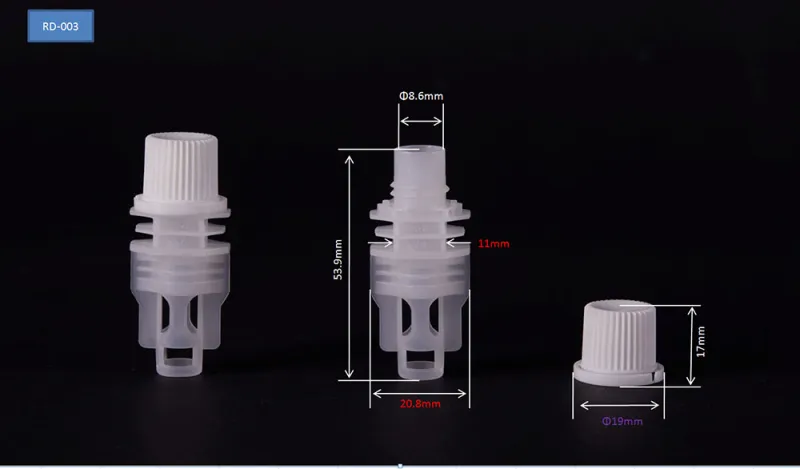 Liquid Food Packing Accessory Orange Juice Plastic Spout Cap Manufacturers