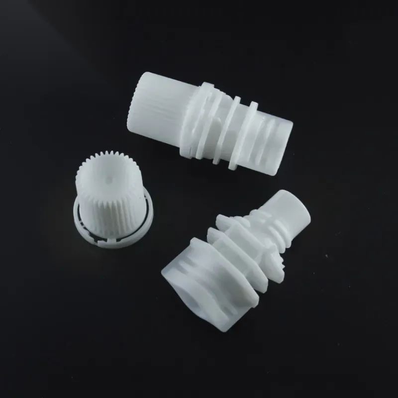 PP 8.6mm Facial Cleanser Hand Cream Seasoner Pouch Screw Cap and Spout Snap on the Pouch