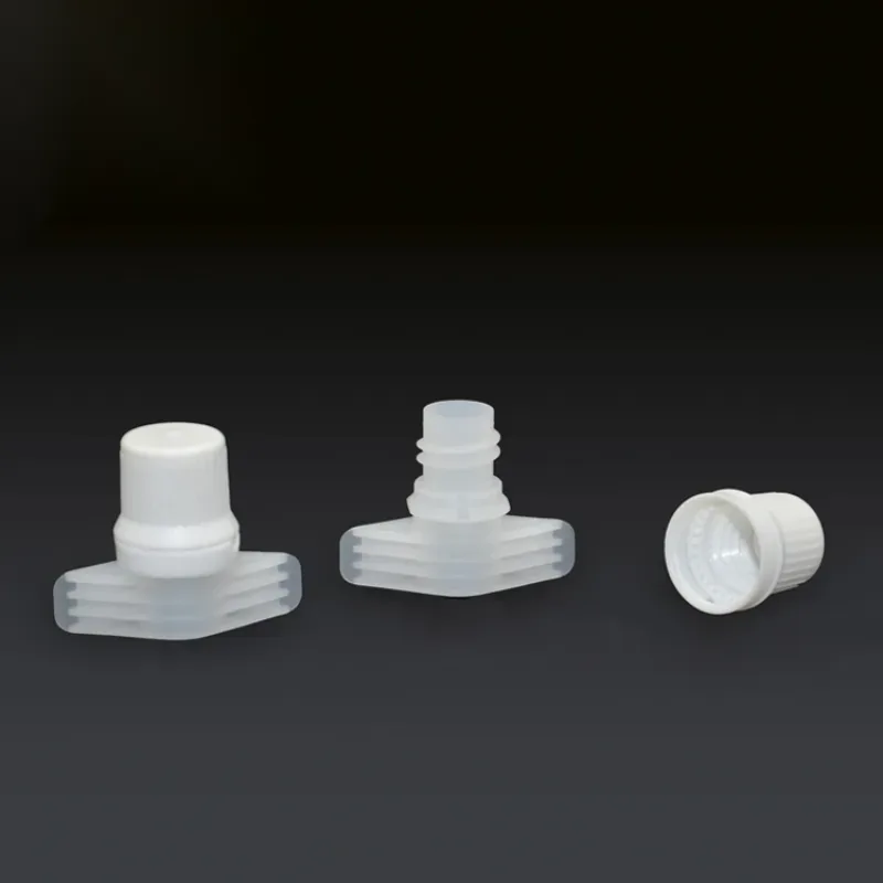 9.6mm Easy-open sauce Pouch Plastic Spout for Auto Filling Machine