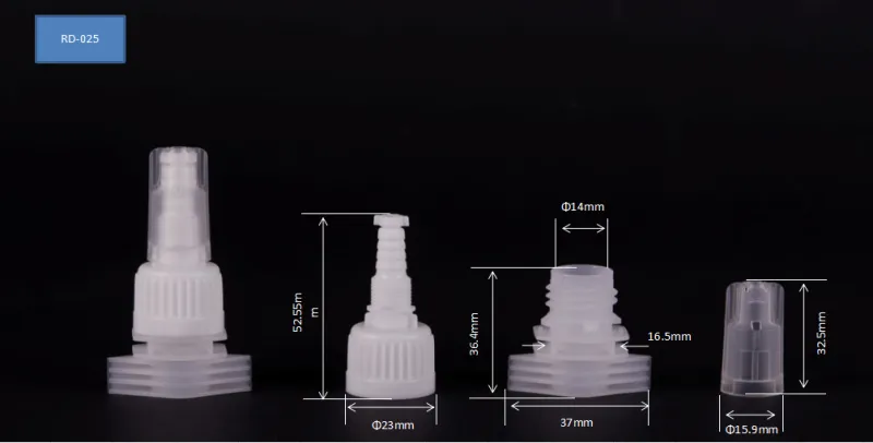Wholesale 14mm Pharmaceutical Medicinal Plastic Screw Caps for Pouches