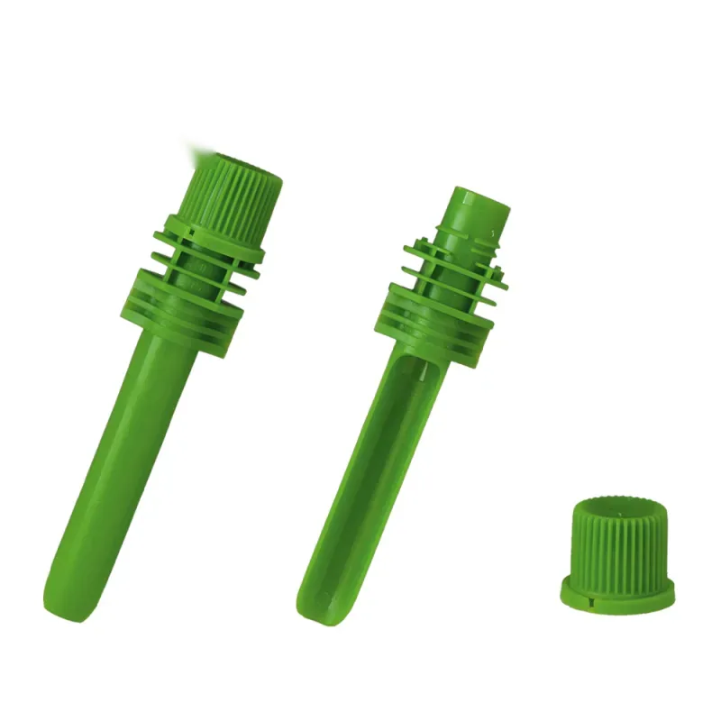 10mm Liquid Jelly Packaging Plastic Nozzle Spout with Cap