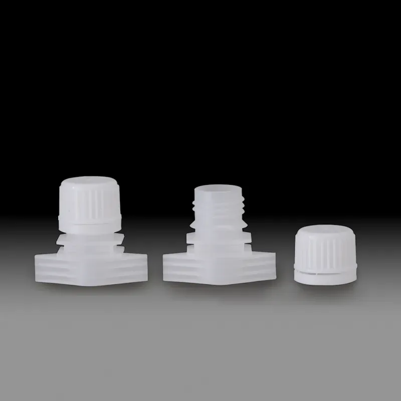 16mm Plastic Anti Theft Non Spill Stand up Jelly Bag Cap with Spout