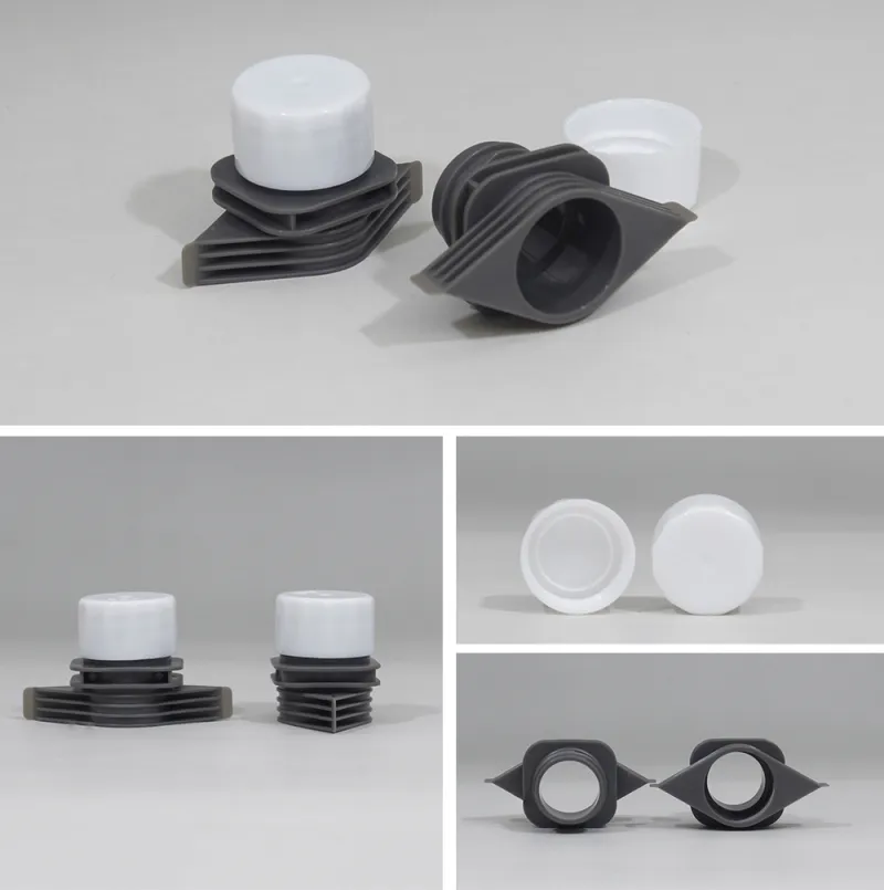 21.5 mm Plastic Tomato Juice Seasoning Jelly Paste Doypack Pouch Spout Cap