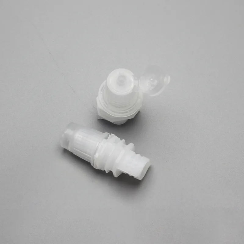 8.6mm Hotel Travel Size Shampoo Body Wash Doypack Packaging Flip Top Cap Plastic Spout