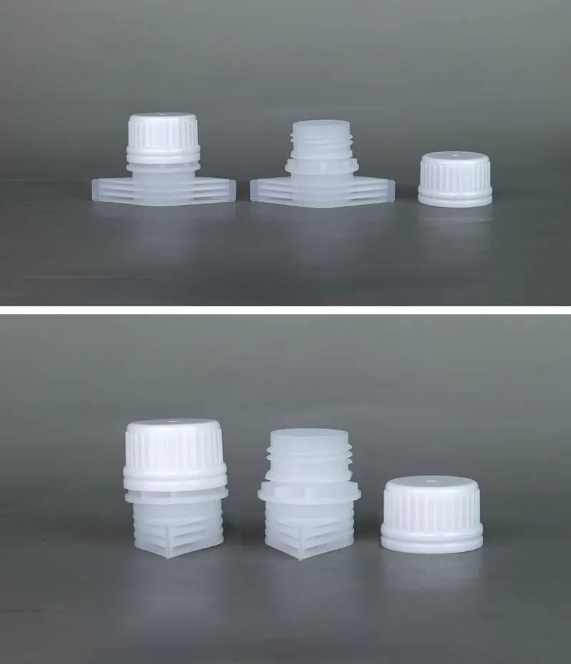 Free Sample Stand up Bag Plastic Caps 22mm with Spout